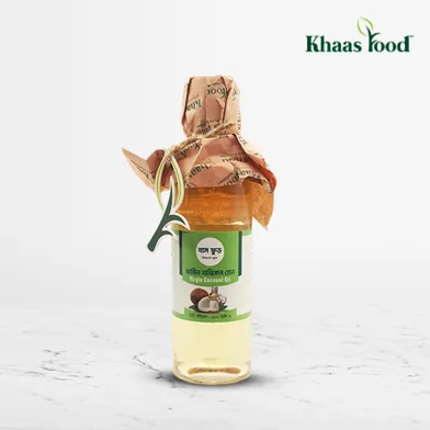 Khaas Food Virgin Coconut Oil (Narikel Tel) - 200 ml - Rokomari product